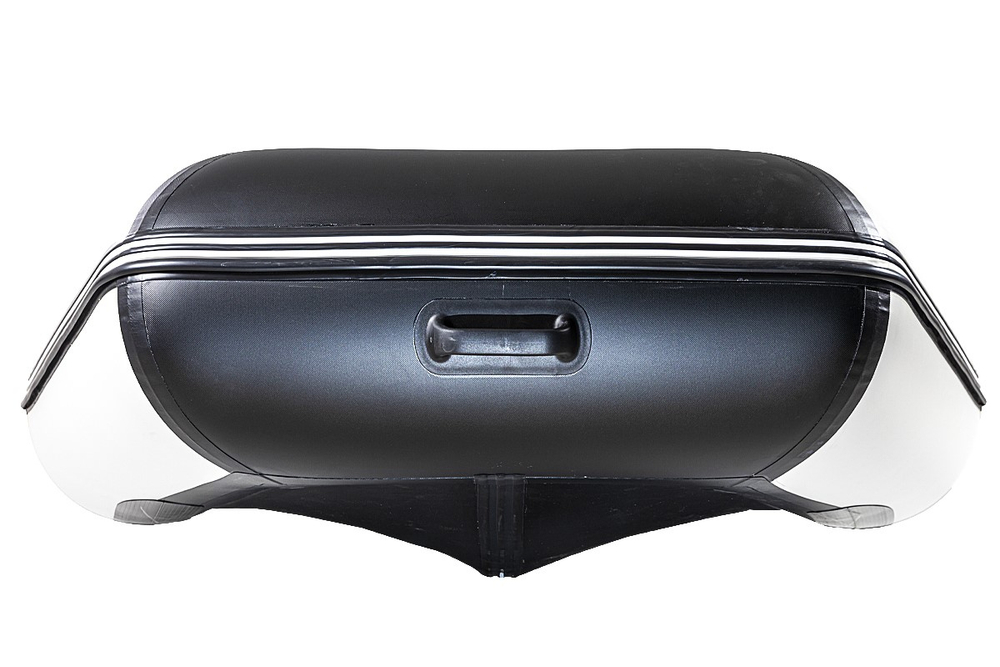 Броня-320 СК слань+киль белый-черный (Лодка ПВХ под мотор с усилением)