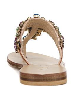 BALLIN босоножки - бежевый/камни