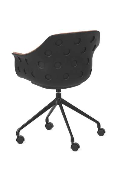 Стул на колесиках Expectation, терракотовый