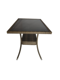 Обеденная группа на 4 персоны стол Лайт, 4 кресла Анкор Greige