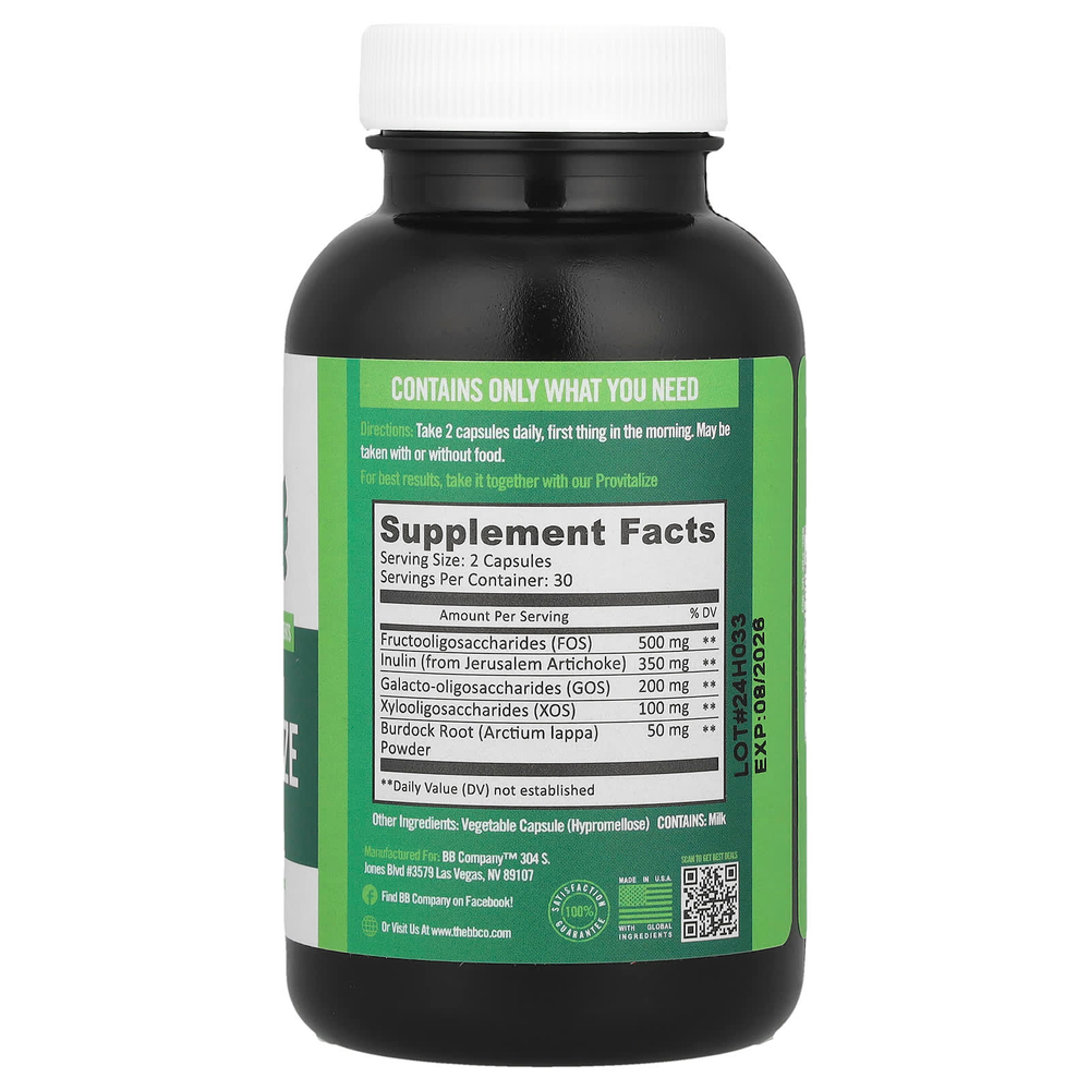 BB Company, Previtalize, 60 капсул