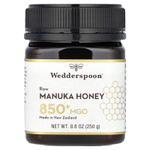 Wedderspoon, Необработанный мед манука, MGO 850+, 250 г (8,8 унции)