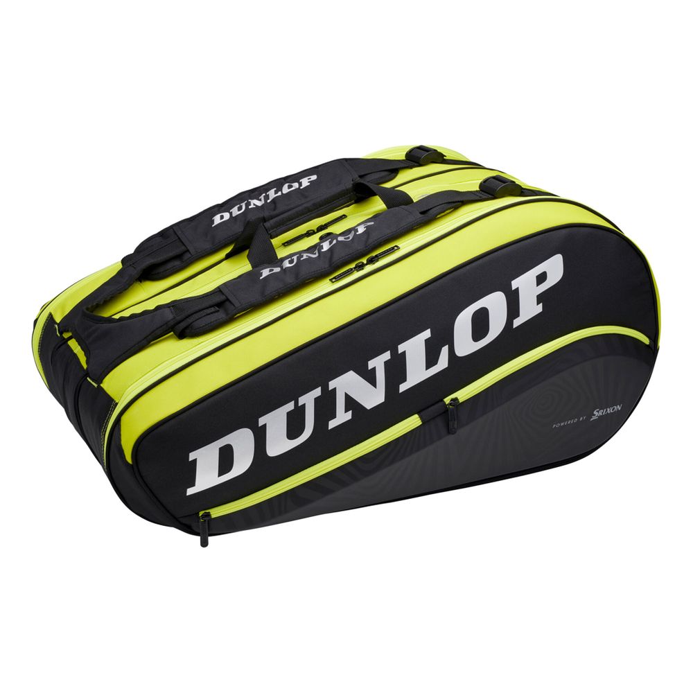 Теннисная сумка Dunlop SX Performance Thermo Racket Bag 12 Pack - Black, Yellow