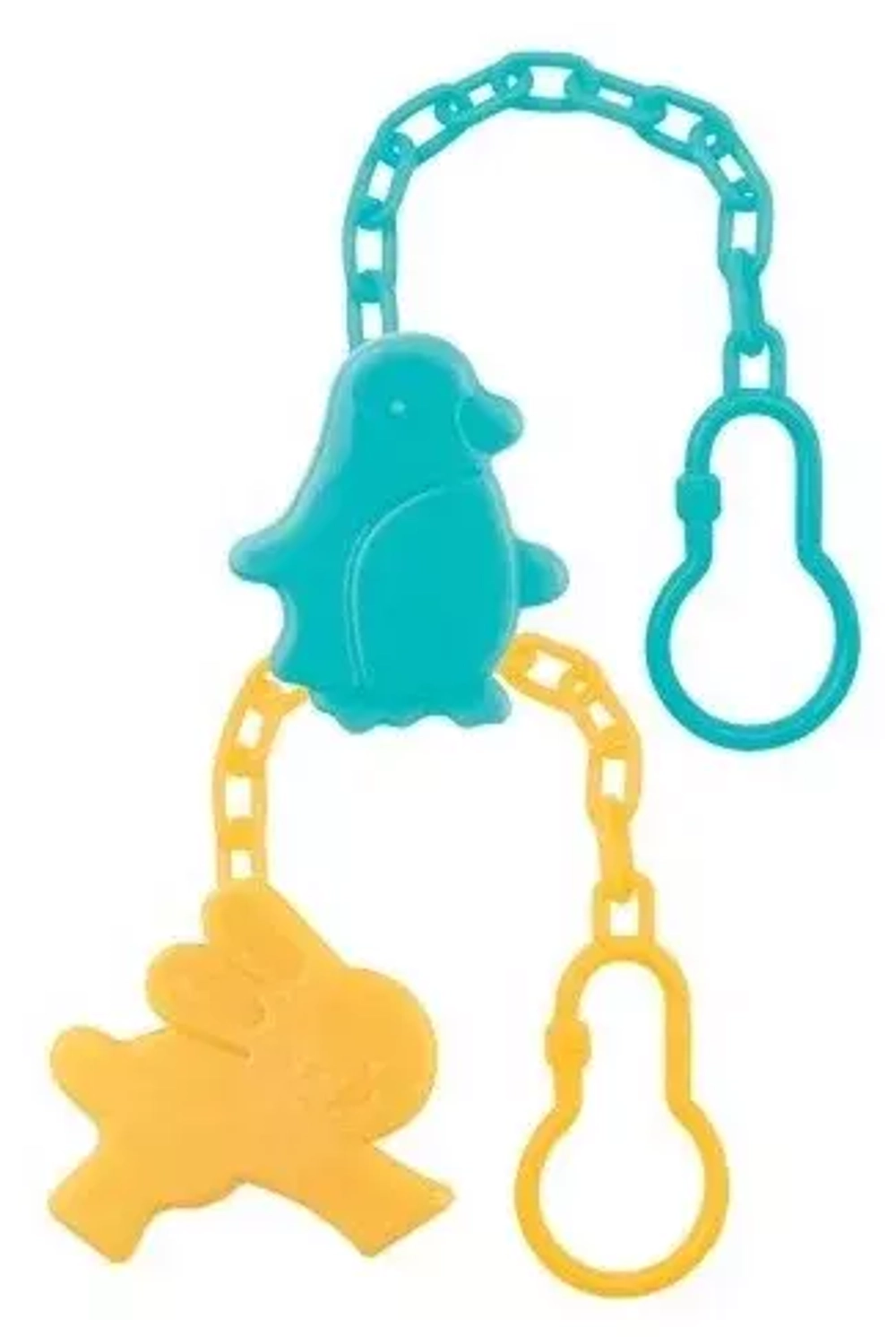 Клипса для соски-пустышки just lubby, цепочка, от 0 мес., PP арт.16581