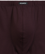 Мужские трусы шорты Atlantic, набор из 3 шт., хлопок, баклажановые + зелёный лес + темно-синие, 3MH-048