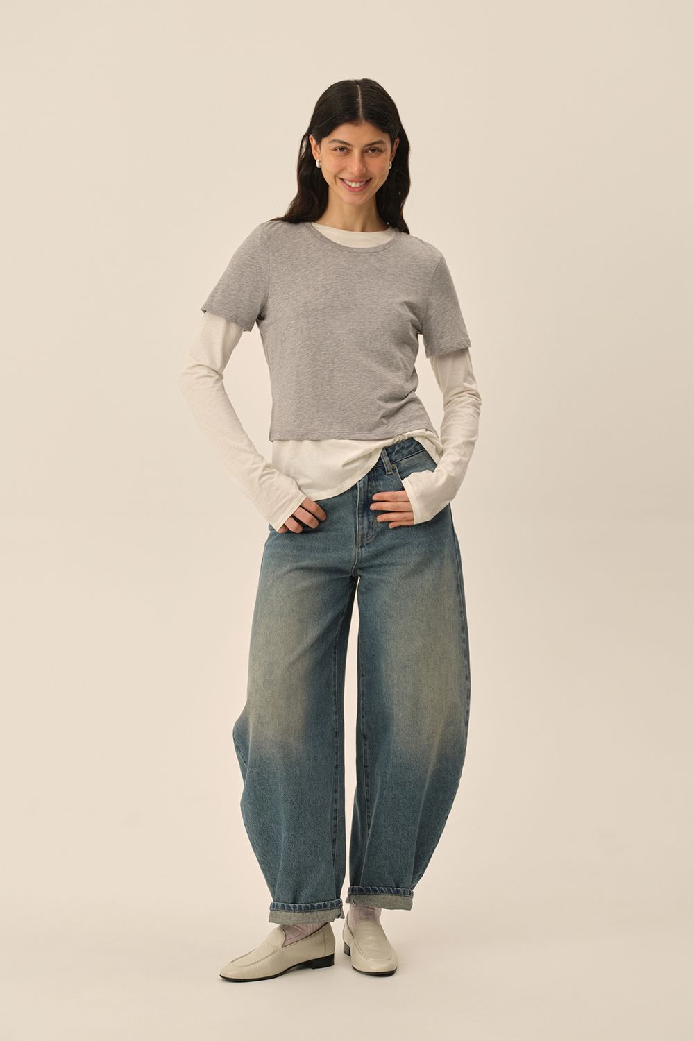 Джинсы (90-s child), синие