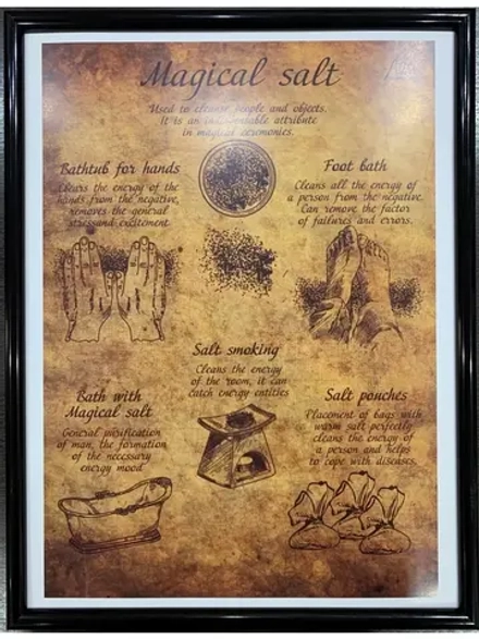 Магическая соль Постер магический соли