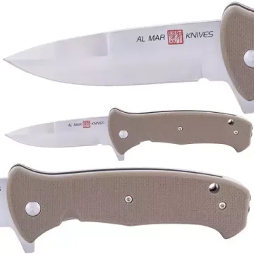 Складной нож Al Mar Mini S.E.R.E. AL/AMK2212 c клинком из стали 8Cr13MoV, рукоять FRN