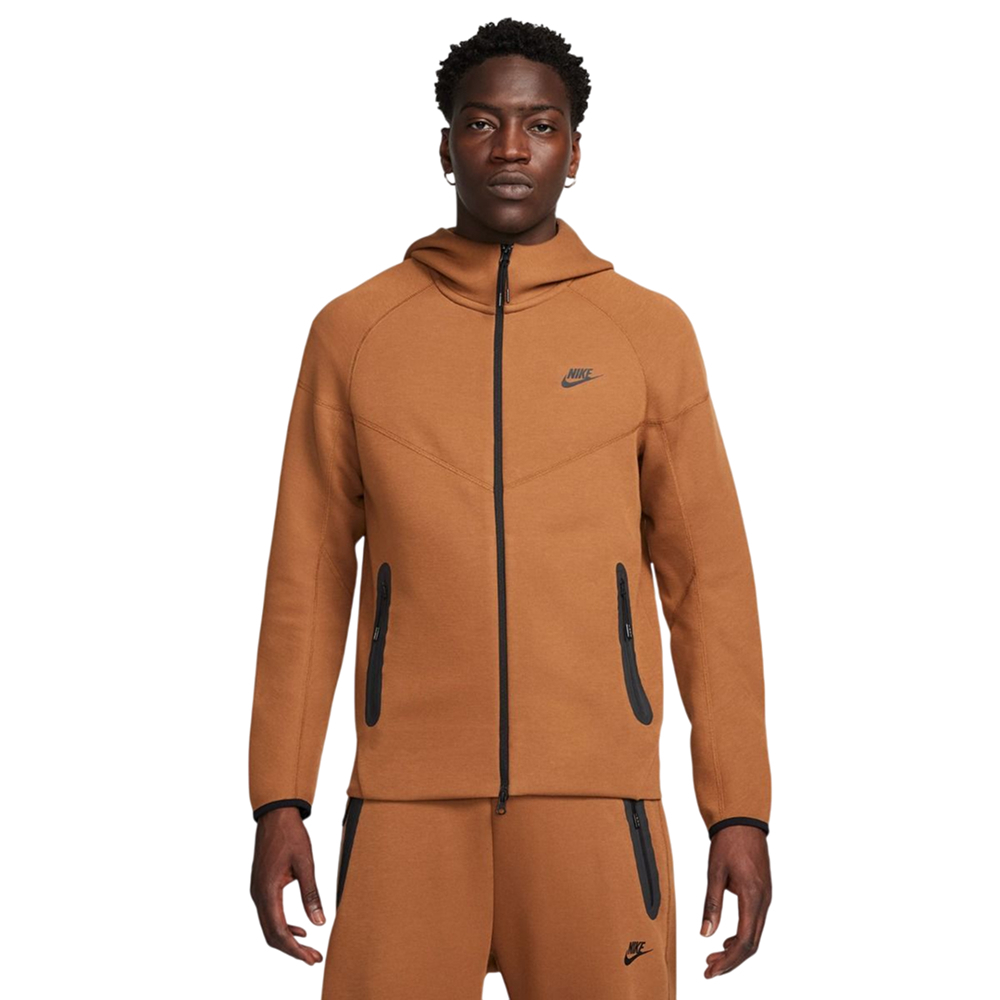 Зип Худи Nike Tech Fleece 2023 Brown