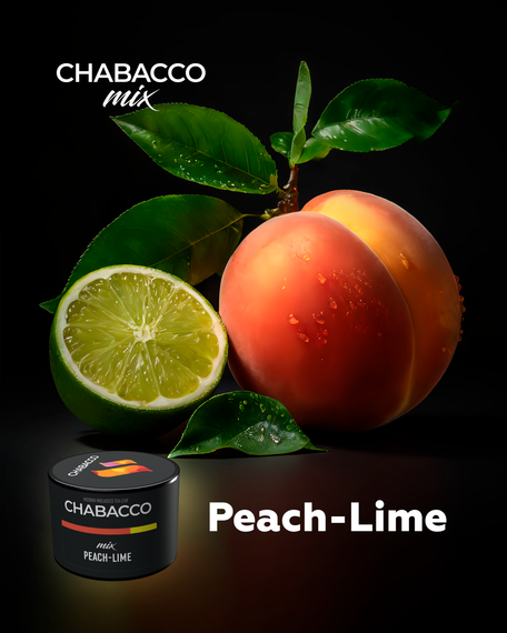 Chabacco Medium - Peach Lime (200г)