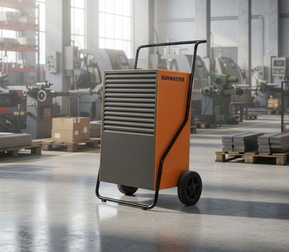 Осушитель воздуха DH 100 OURMASTER профессиональный - [до 86 л. за сутки / для S≈450 м²]