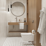 Унитаз подвесной безободковый WAVE EGO Tornado3.0 сид. дюропласт, м/л, быстр, БЕЛЫЙ глянец (XL)