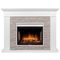 Каминокомплект: Очаг Electrolux EFP/P-2520LS N, портал Miami 25 белый, серый — (1)