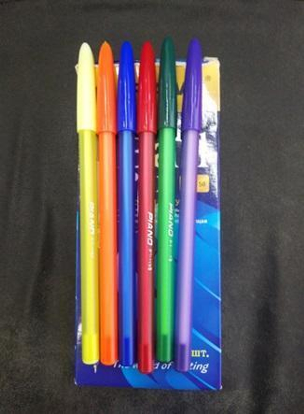 Ручка масляная Piano, 0,7мм, синяя (Комплект 50шт.)