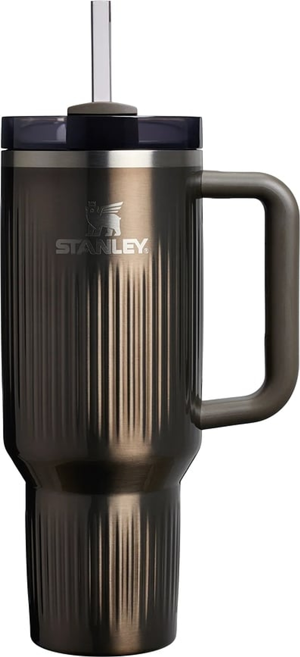Термокружка Stanley, Quencher H2.0 Fluted, 1180 мл, нержавеющая сталь, коричневая