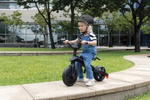 Велосипед-беговел Globber Trike Explorer Foldable 4 в 1 Black-Grey