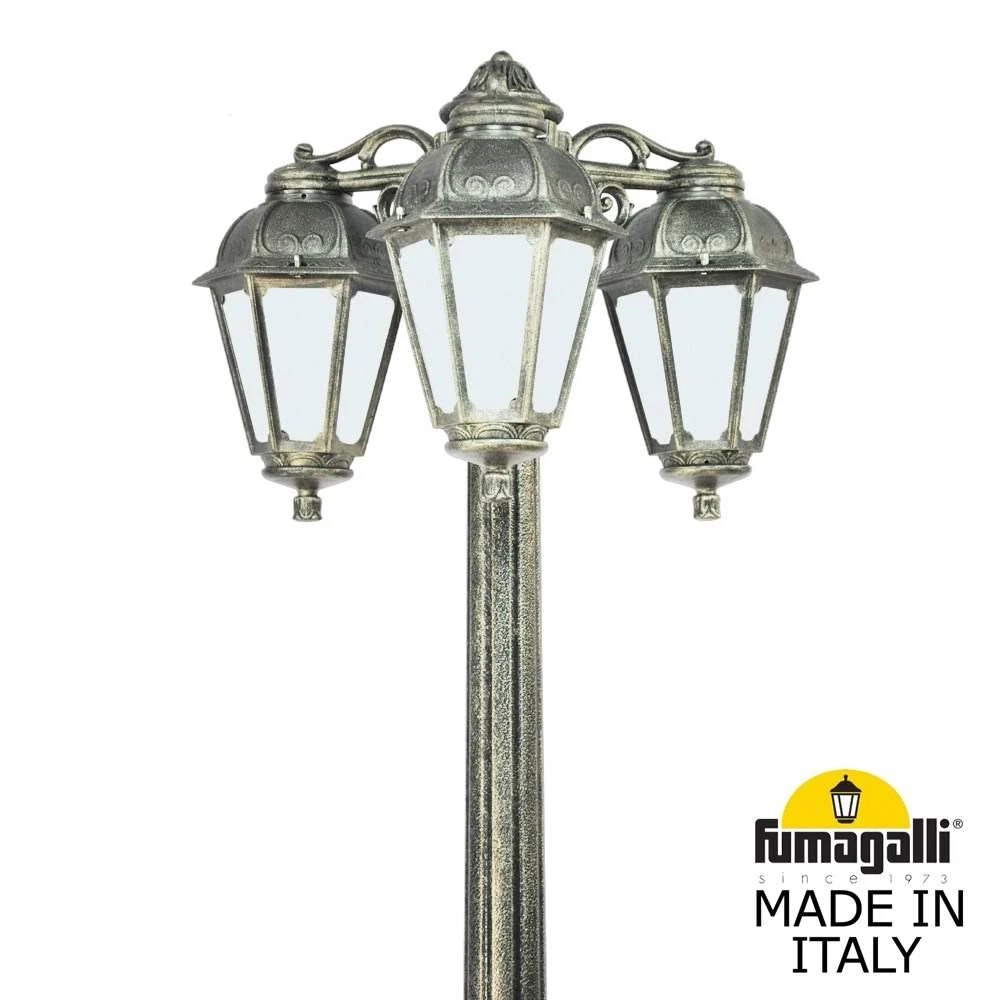 Парковый светильник Fumagalli RICU BISSO/SABA 3L DN K22.157.S30.BYF1RDN