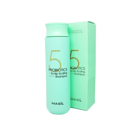 Шампунь для глубокого очищения кожи головы  Masil 5 Probiotics Scalp Scaling Shampoo (300мл)