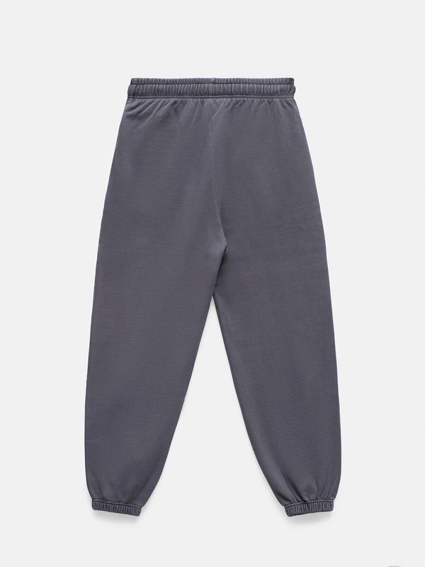 Брюки джоггеры «Y» Garment Dyed графитовые - фото 4