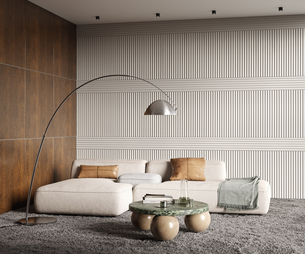 Cosca Decor. Панель RP013, 156х12x2800мм, Экополимер