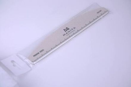 Manita Professional Пилка для ногтей Лодка Premium "Линейка", 100/180 гр