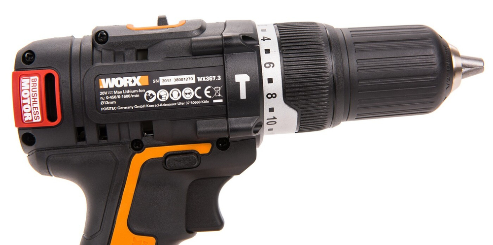 Дрель-шуруповерт ударная аккумуляторная WORX WX367.3