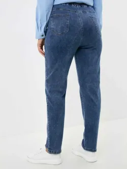 Джинсы на резинке больших размеров