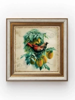 Картина на стену интерьерная на холсте 25х25см