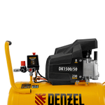 Компрессор воздушный DK1500/50, Х-PRO 1.5 кВт, 230 л/мин, 50 л Denzel