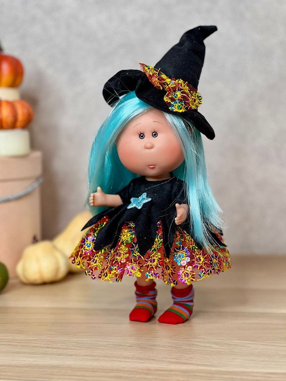 Кукла Nines виниловая 23см Little Mia в пакете (3101)