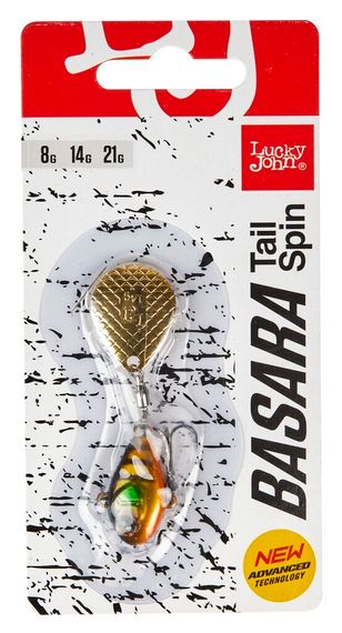Тейл-спиннер Lucky John BASARA TAIL SPIN 08.0г 004 в блистере