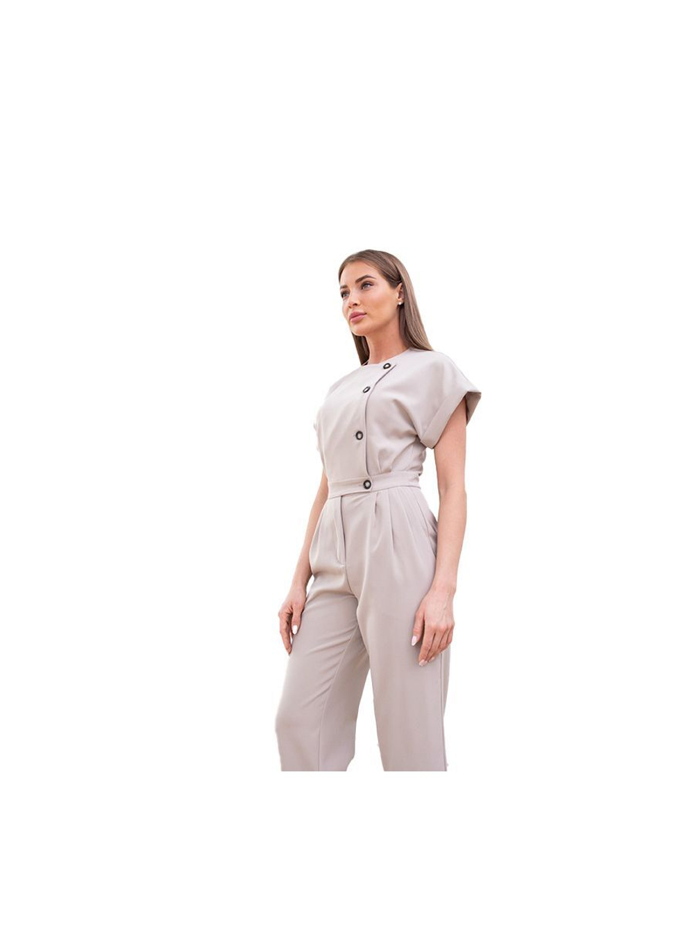 Комбинезон медицинский женский Dr. Nice DRN277 Beauty, черный, 46-48