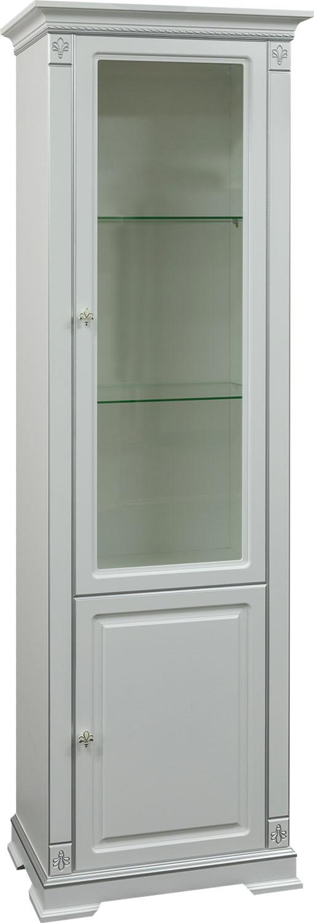 Шкаф с витриной «Мартина Ш 1» П574.01