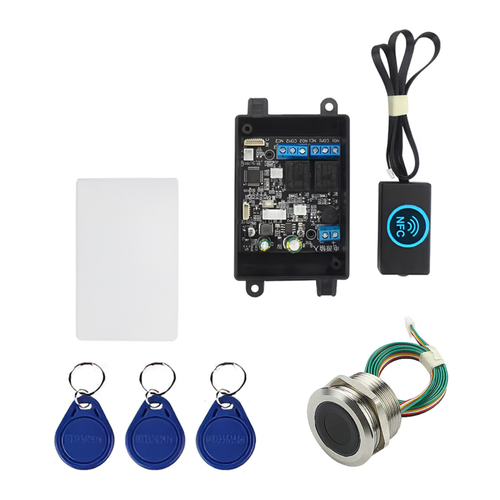 Плата контроля доступа с отпечатком пальца NFC + IC карта + S4