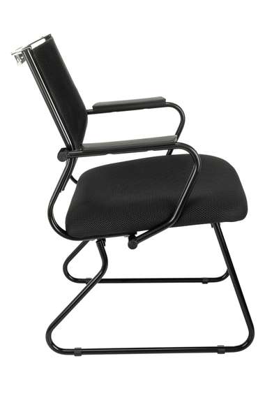 Кресло Бюрократ CH Balance-Av черный Elastic-102 TW-11 сетка/ткань полозья металл черный