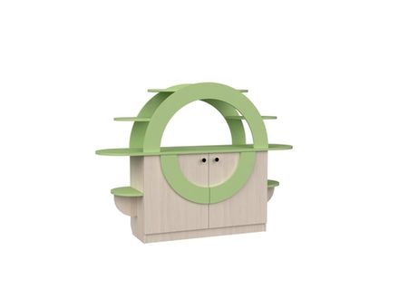 Стеллаж Уголок природы С-17