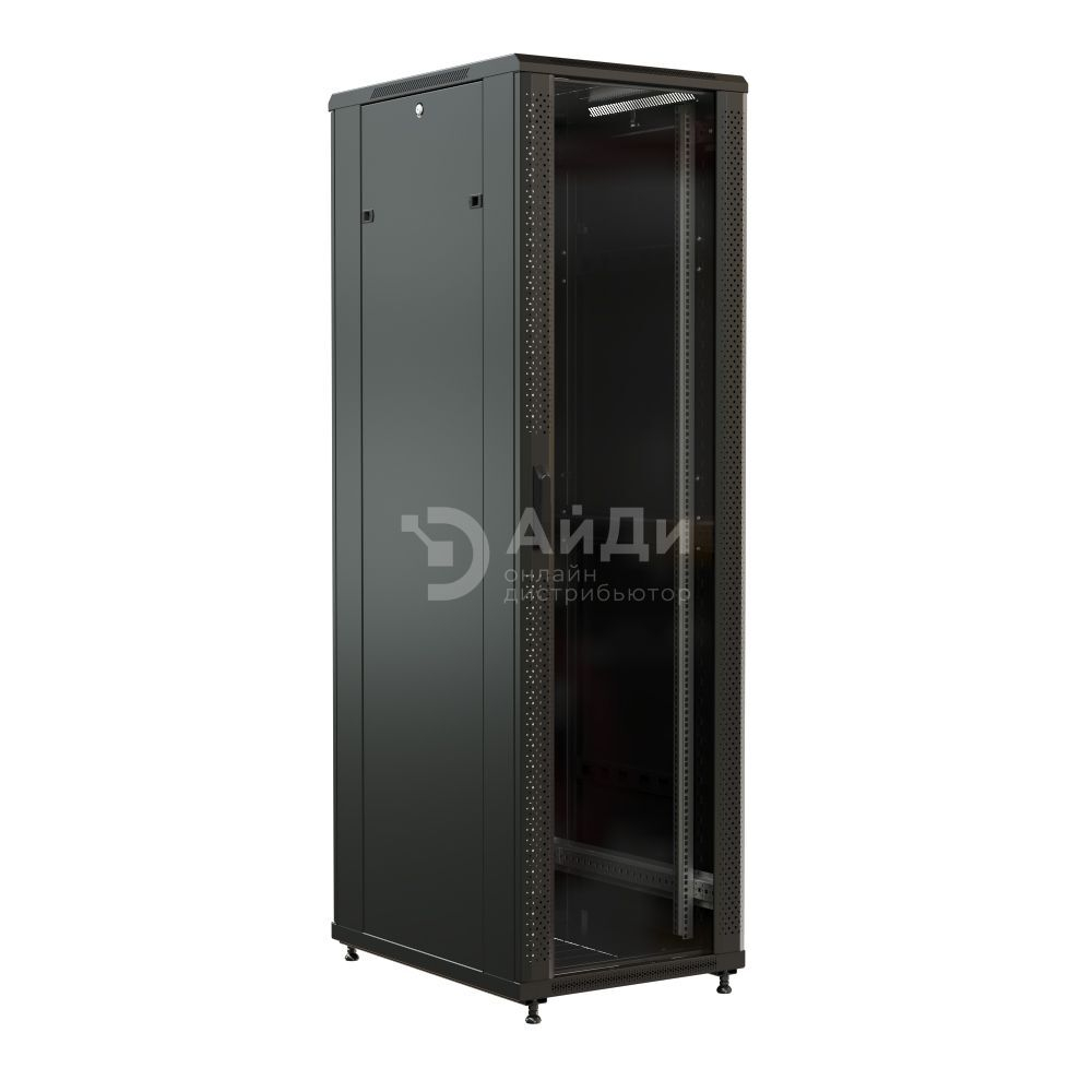 Шкаф серверный напольный WRline WR-TT-3762-DD-RAL9004