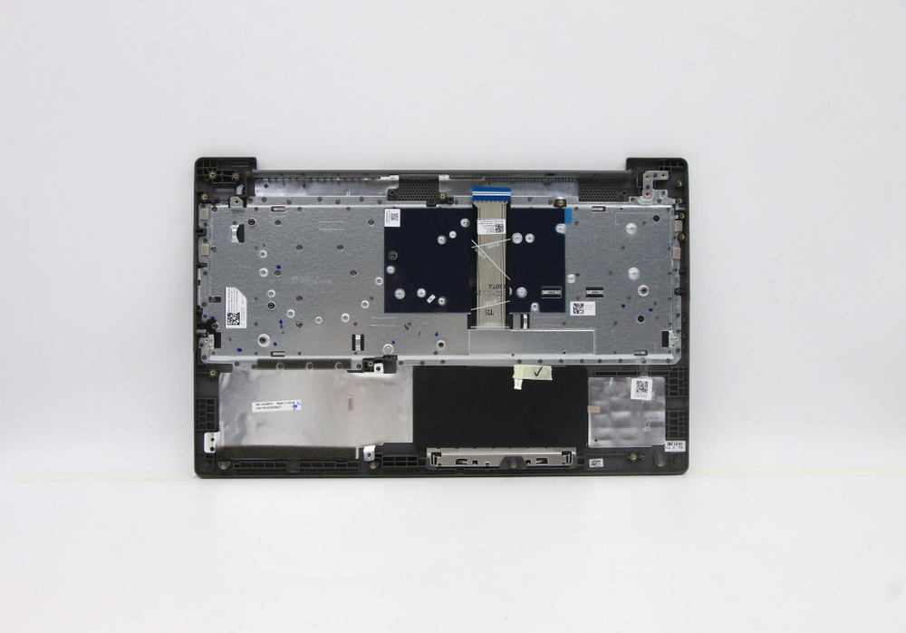 Верхняя панель с клавиатурой (топкейс) для ноутбука Lenovo 5-15IIL05 / ARE / ITL / ALC серая , раскладка - русская (5CB0X56377)