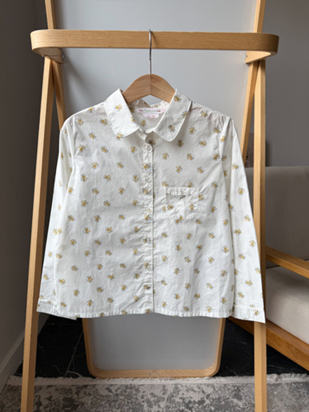 Хлопковая блузка Bonpoint, 116