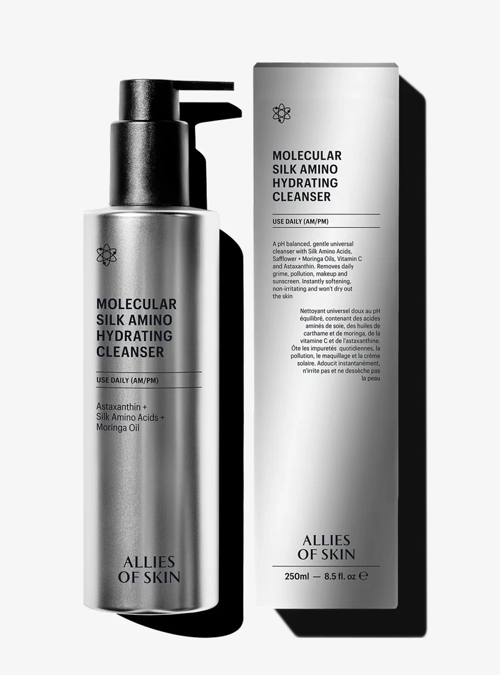 Пенка для умывания Allies of Skin Molecular Silk Amino Hydrating Cleanser 250 мл