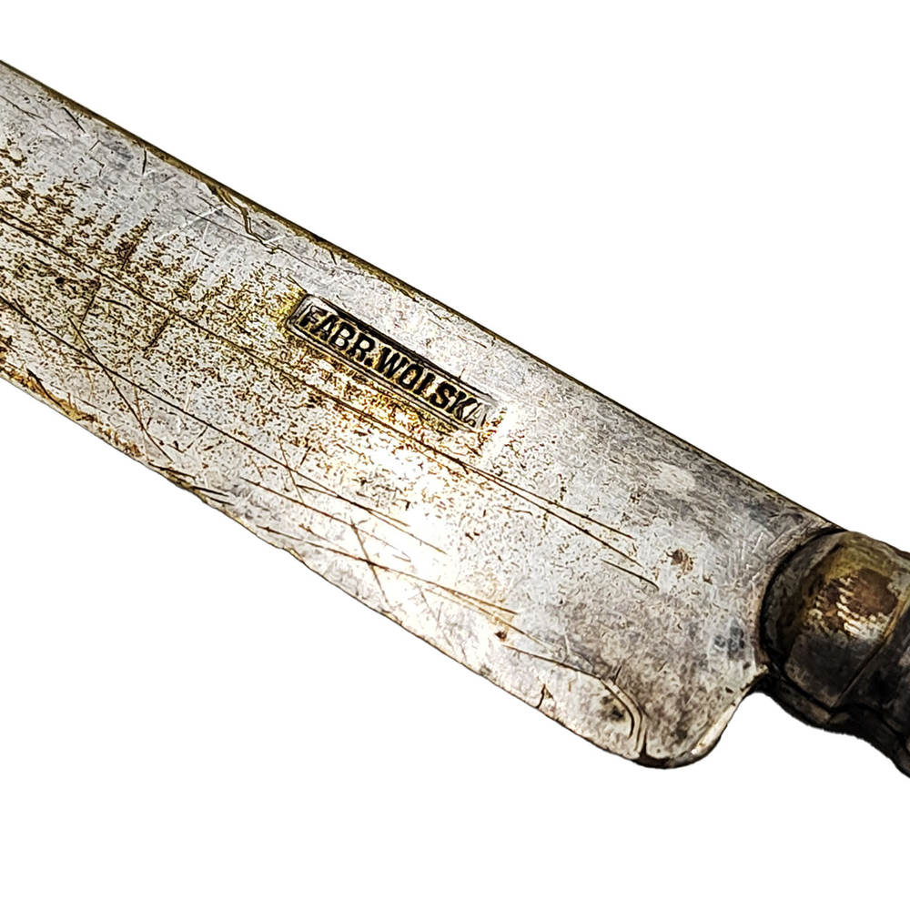 Набор из 3-х столовых ножей. Фабрика «Вольска» (Fabr. Wolska) 1880-1914 г.