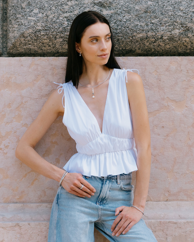 Серьги Coeur de Lion White-Silver 1137/21-1417