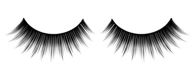 Черные накладные ресницы с различной густотой Premium (Цвет: черный)