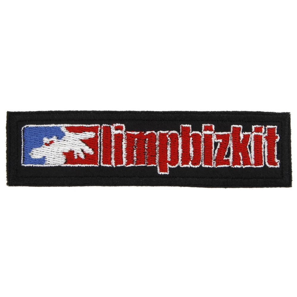 Нашивка с вышивкой группы Limp Bizkit