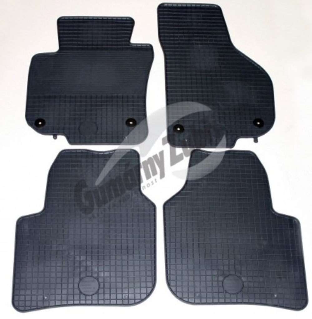 Коврики салона Gumarny Zubri для Skoda Superb II 08- резиновые. Артикул ST 32-00290