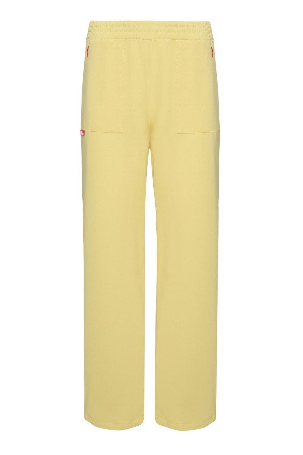 Брюки свободные медицинские женские Йошо, цитрин