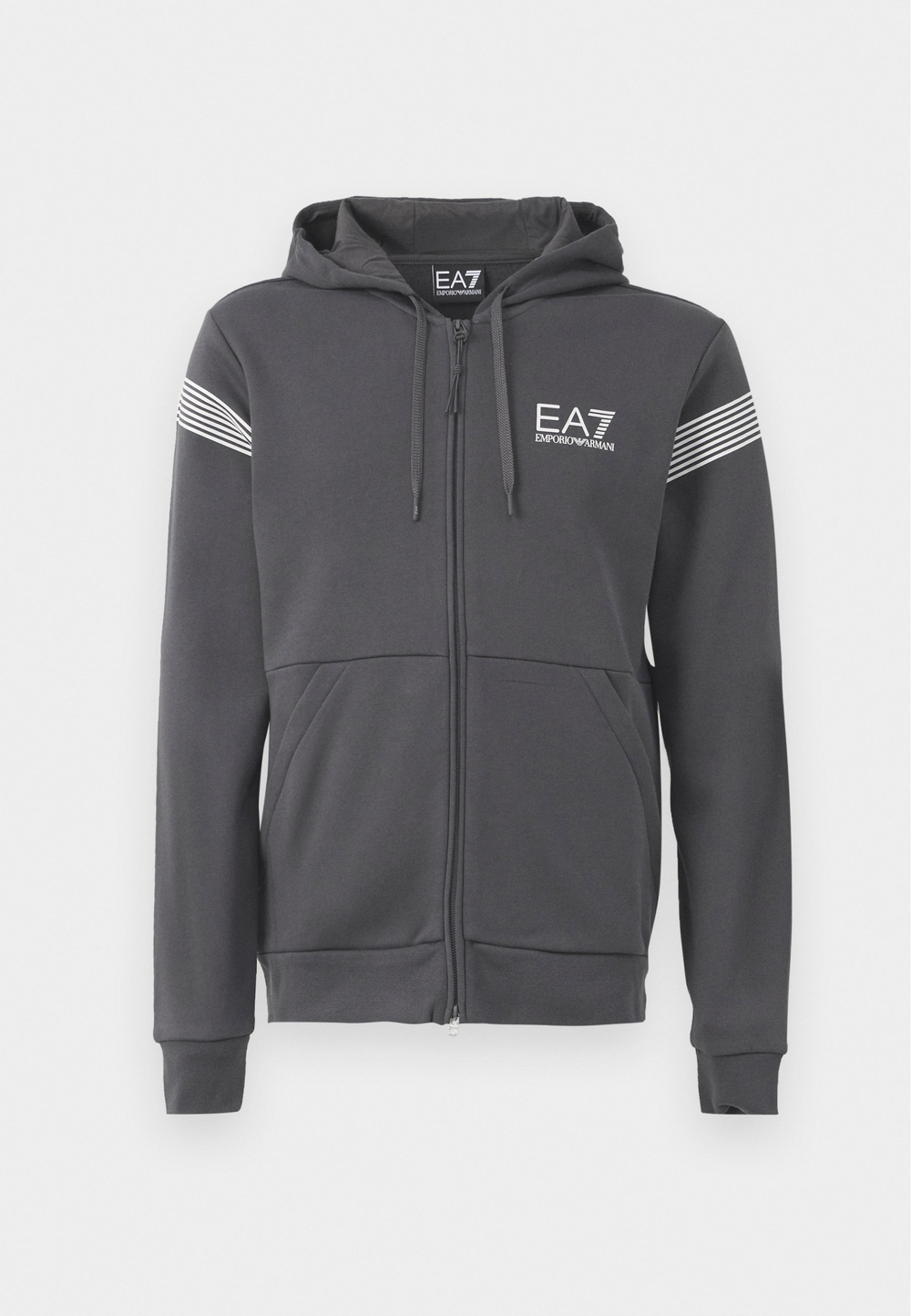 EA7 Emporio Armani Толстовка с капюшоном - Серый