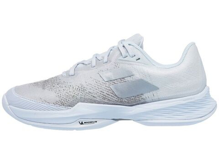 Мужские кроссовки теннисные Babolat Jet Mach 3 All Court Men - white/silver