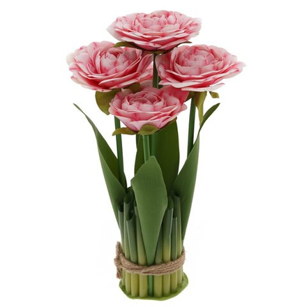 GAEM Цветочная композиция "Роза", L16 W16 H28 см