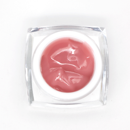 Nika Nagel Gel Elastic PRO Cover - Полигель холодно-бежевый, 15гр